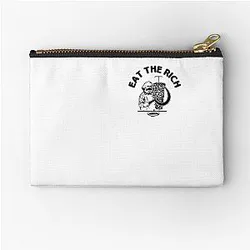 Eat The Rich Döner Kebab Karl Marx Socialist Hasan Piker Zipper Pouch