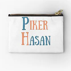 Awesome Game Hasan Piker Streamer Retro Zipper Pouch