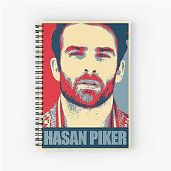 Hasan Piker Hope Spiral Notebook