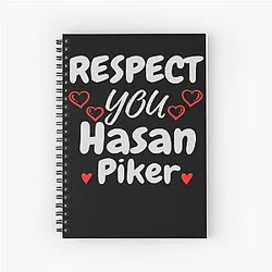 Hasan Piker Limited Edition Spiral Notebook