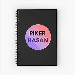 Hasan Piker Spiral Notebook