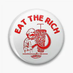 Eat The Rich Döner Kebab Karl Marx Socialist Hasan Piker