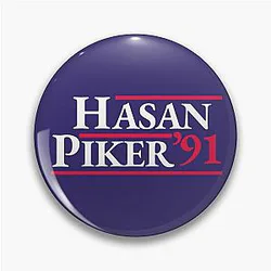 Hasan Piker Pin