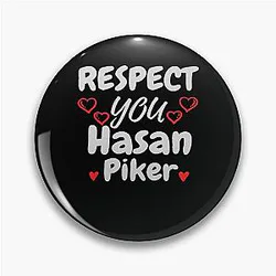 Vintage Hasan Piker Limited Edition Pin