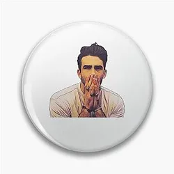 Streamer Hasan Piker Game Retro Style Pin