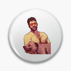 Retro Hasan Piker With Journalist Awesome Pin