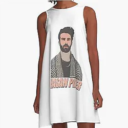Hasan Piker Artwork A-Line Dress