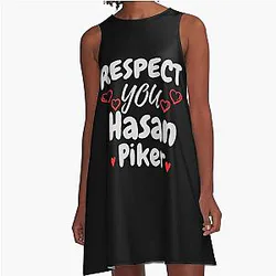 Vintage Hasan Piker Limited Edition A-Line Dress