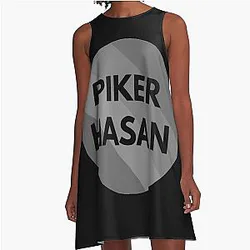 Hasan Piker A Line Dress