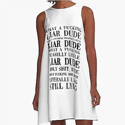 Cute Hasan Piker Liar Dude Stops Sign Dress