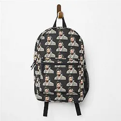 Hasan Piker wearing headphone backpack