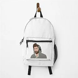 Awesome Game Hasan Piker the Tubbo Journalist Retro Style Backpack