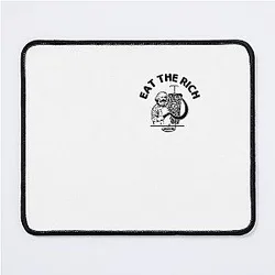 Eat The Rich Döner Kebab Karl Marx Socialist Hasan Piker Mouse Pad