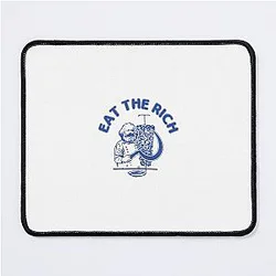 Eat The Rich Döner Kebab Karl Marx Socialist Hasan Piker Mouse Pad