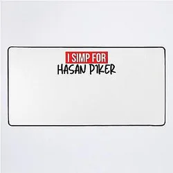 Graphic Simp Hasan Piker Awesome Game Desk Mat