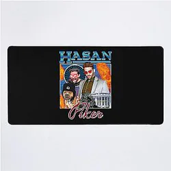 Retro Style Hasan Piker Tubbo Game Desk Mat