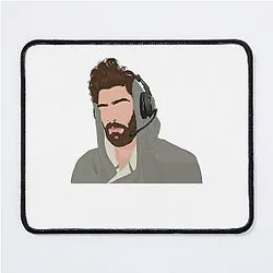 Awesome Game Hasan Piker Tubbo Journalist Retro Style Mouse Pad