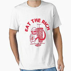 Eat The Rich Doner Kebab Karl Marx Socialist Hasan Piker Essential T-Shirt