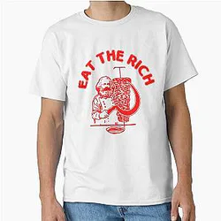 Eat The Rich Döner Kebab Karl Marx Socialist Hasan Piker Classic T-Shirt