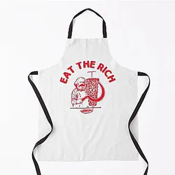 Eat The Rich Döner Kebab Karl Marx Socialist Hasan Piker Apron