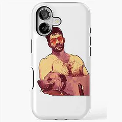 Retro Style Hasan Piker Journalist iPhone Tough Case