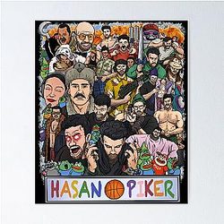 Classic Tubbo Hasan Piker Poster