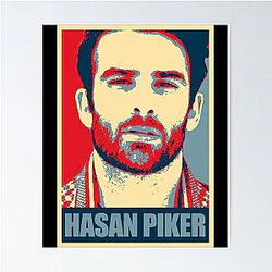 Vintage Hasan Piker Poster