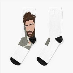 Hasan Piker Tubbo Journalist Retro Style Socks