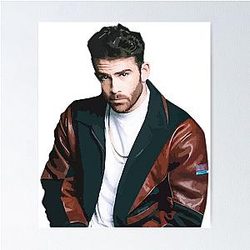 Graphic Handsome Hasan Piker Journalist Poster