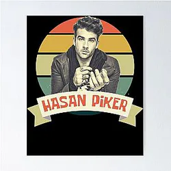 Retro Style Hasan Piker Twitch Streamer