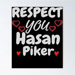 Hasan Piker Vintage in Limited Edition Awesome Game Poster