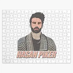 Journalist Hasan Piker Artwork Game Jigsaw Puzzle