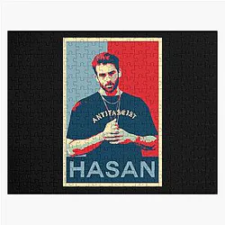 Vintage Hasan Piker Twitch Streamer Jigsaw Puzzle Game Awesome