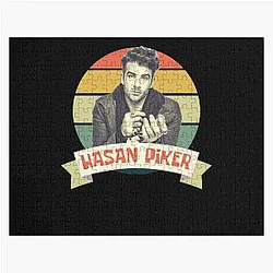 Retro Style Hasan Piker Twitch Jigsaw Puzzle