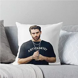 Hasan Piker Antifascist Shirt Throw Pillow