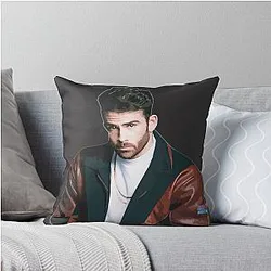 Hasan Piker in Coat Throw Pillow