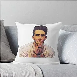 Streamer Hasan Piker Game Retro Style Throw Pillow