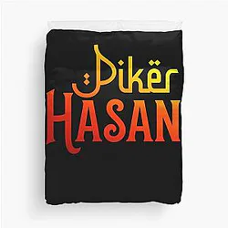 Hasan Piker Journalist Duvet Cover