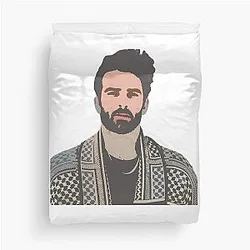 Awesome Game Hasan Piker Journalist and Program Producer Duvet Cover