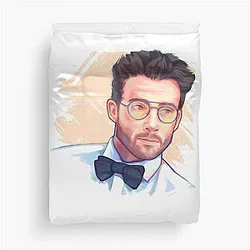 Tubbo Hasan Piker Retro Style Duvet Cover