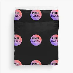 Hasan Piker Duvet Cover