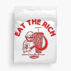 Eat The Rich Doner Kebab Karl Marx Socialist Cover