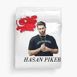 Vintage Hasan Piker Twitch Limited Edition Duvet Cover