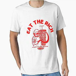 Eat The Rich Doner Kebab Karl Marx Socialist Hasan Piker Essential T-Shirt