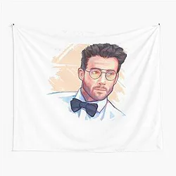 Tubbo Hasan Piker Retro Style Tapestry