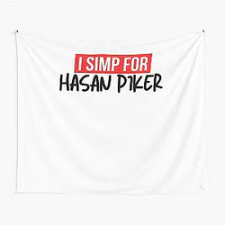 Graphic Simp Hasan Piker Game Tapestry
