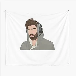 Awesome Hasan Piker 
Style Tapestry