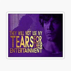 District 12 Victor Haymitch Abernathy Sticker