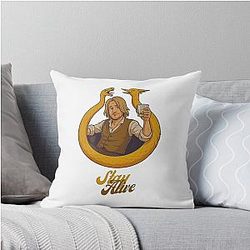 Haymitch Abernathy Throw Pillow
