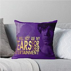 District 12 Victor Haymitch Abernathy Throw Pillow